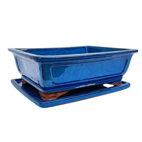 BASIC CLASS Vaso rettangolare con sottovaso