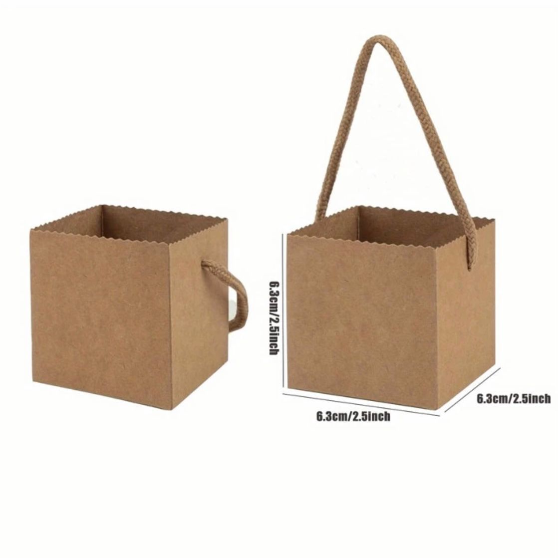 Set 5 Scatoline per Bomboniere 6,5cmx6,5cmx6,5cm